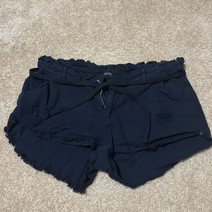 Kittenish Navy Shorts